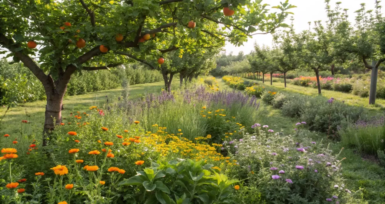 Les plantes compagnes pour les fruitiers : associations gagnantes
